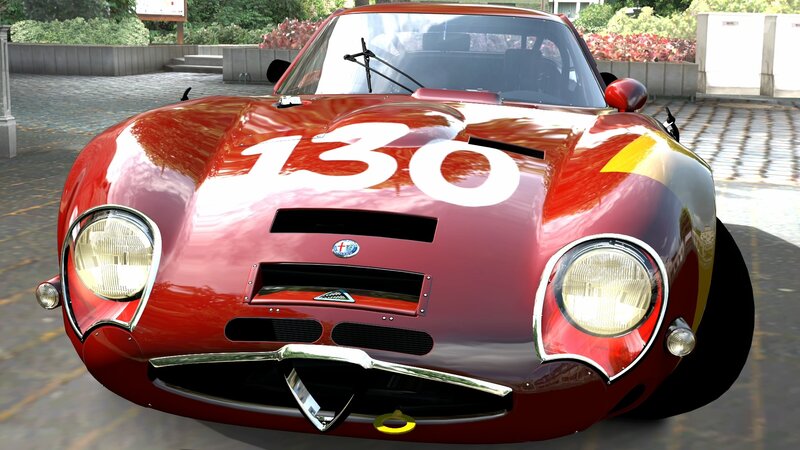 Red Race Car — Calm, Afternoon