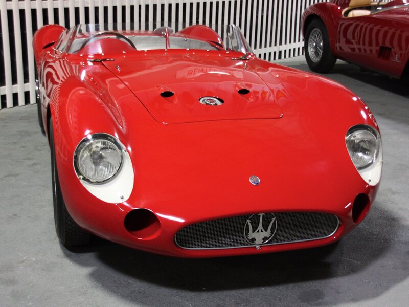 Red Race Car — Calm, Photograph
