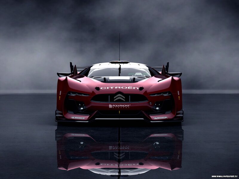 Red Race Car — Dramatic, 3d Render, Smoke, Reflection