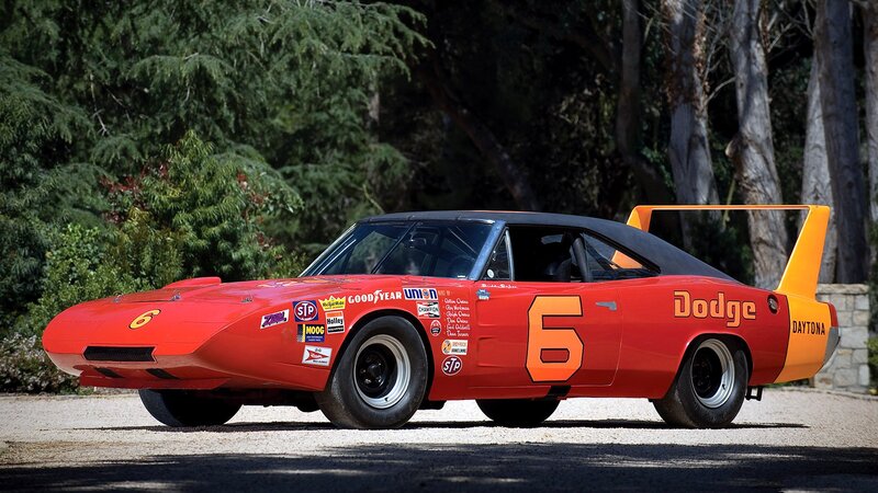 Red Race Car — Dramatic, Afternoon, Photograph, Trees