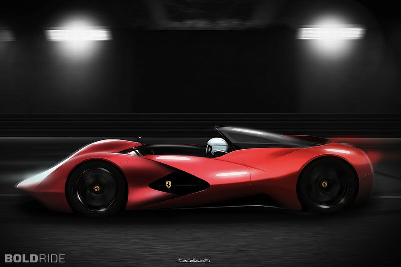 Red Race Car — Dramatic, Digital Art, Driver