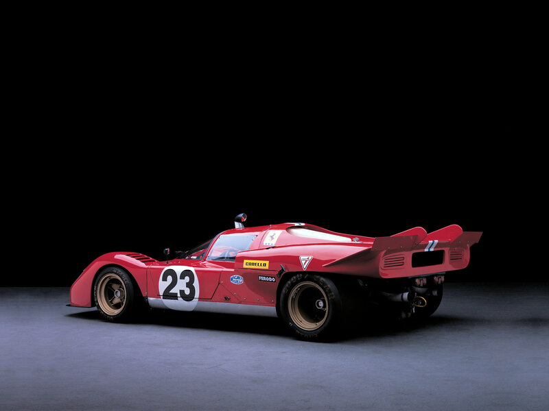 Red Race Car — Dramatic, Photograph, Number 23, Wings