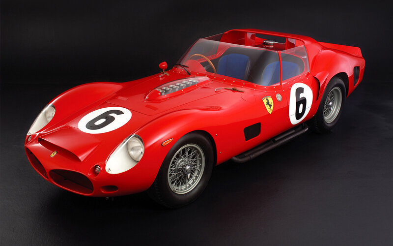 Red Race Car — Dramatic, Photograph