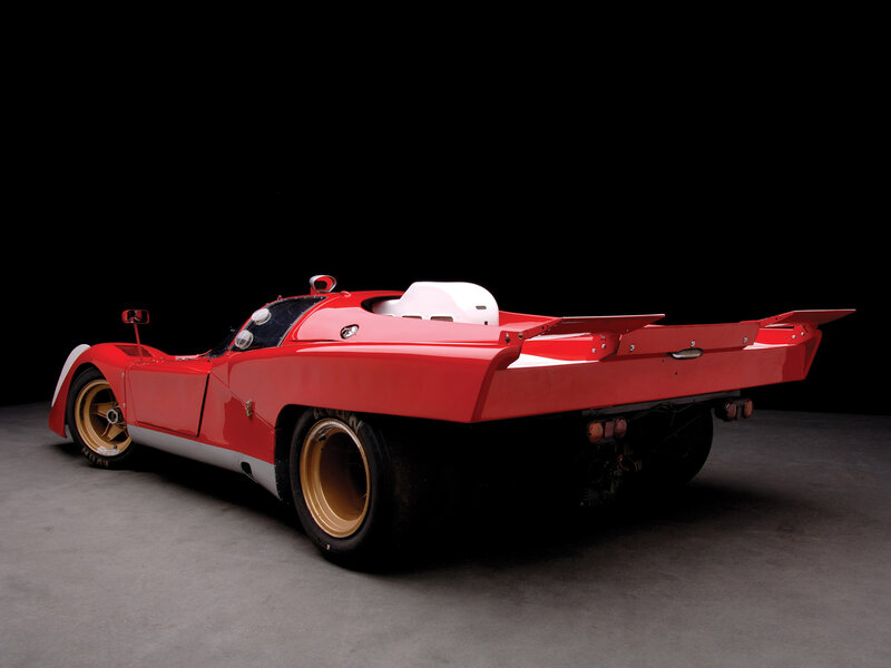 Red Race Car — Dramatic, Photograph, Wings