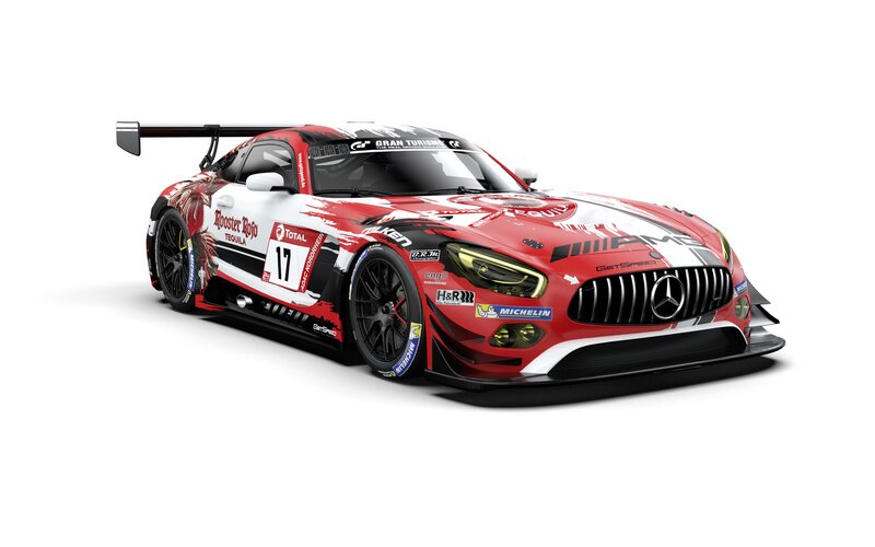 Red Race Car — Dynamic, 3d Render, Sponsor Logos