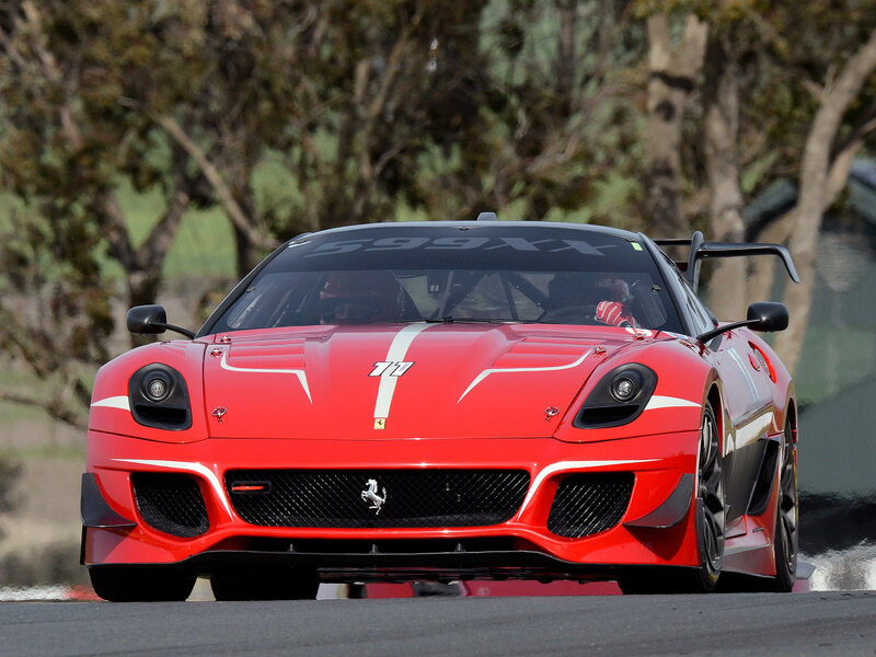 Red Race Car — Dynamic, Afternoon, Photograph, Driver, Trees