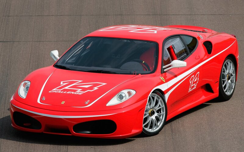 Red Race Car — Dynamic, Afternoon, Photograph, Race Car, Number 14