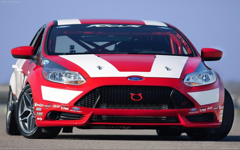 Red Race Car — Dynamic, Afternoon, Photograph