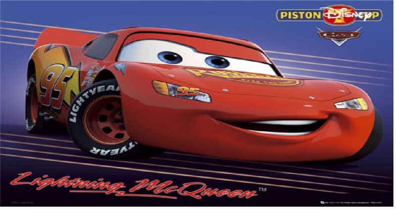 Red Race Car — Dynamic, Digital Art, Race Track, Number 95
