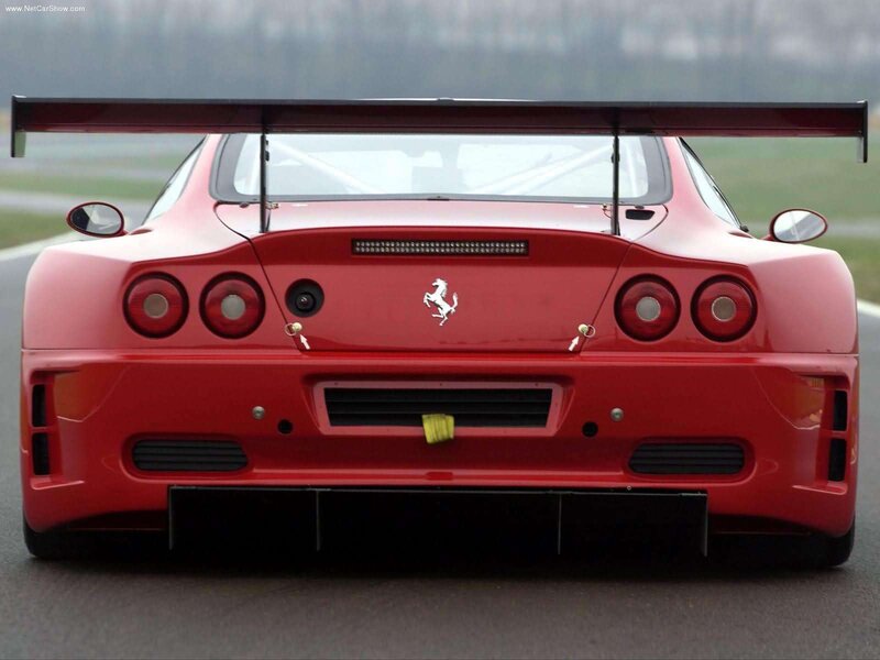 Red Race Car — Dynamic, Photograph, Rear Wing