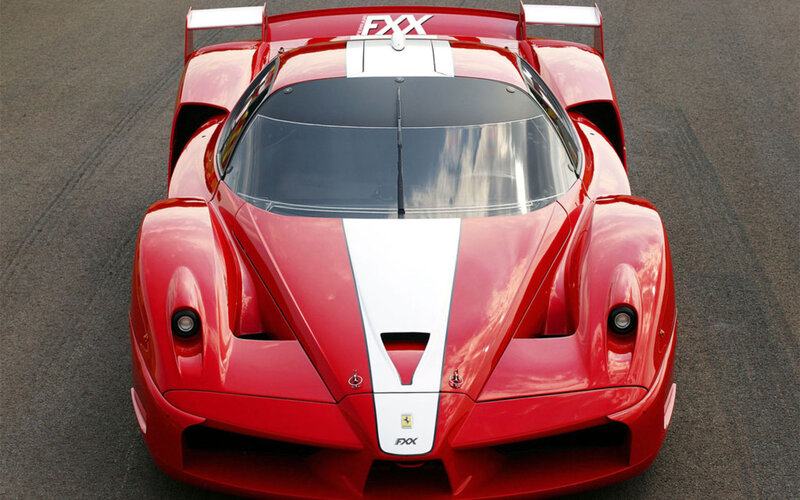 Red Race Car — Dynamic, Photograph, Windshield, Rear Wing, Headlights, White