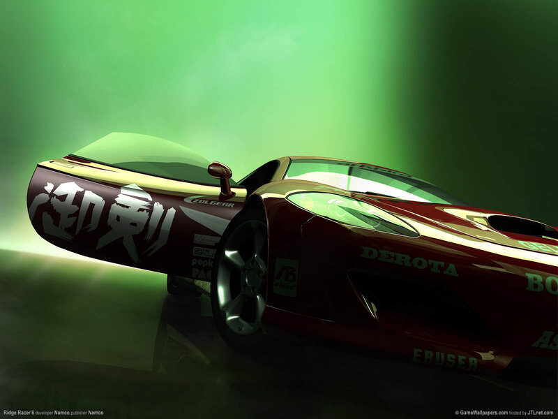 Red Race Car — Green, Dramatic