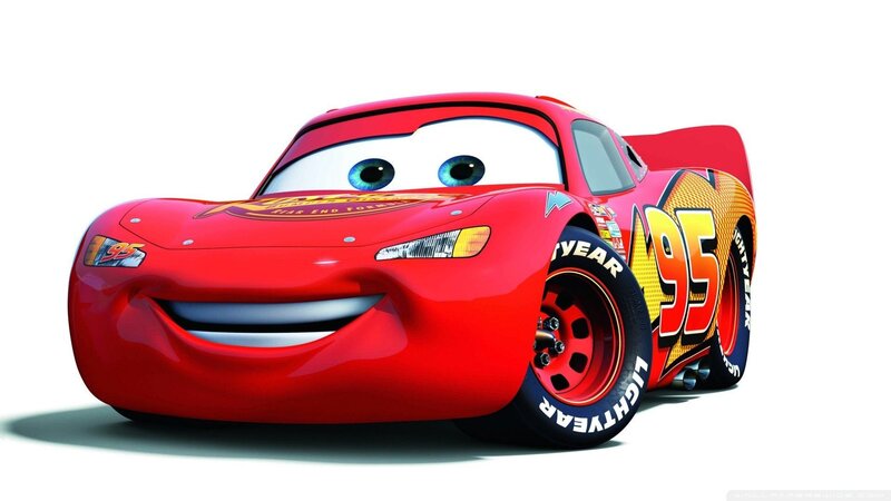 Red Race Car — Happy, 3d Render