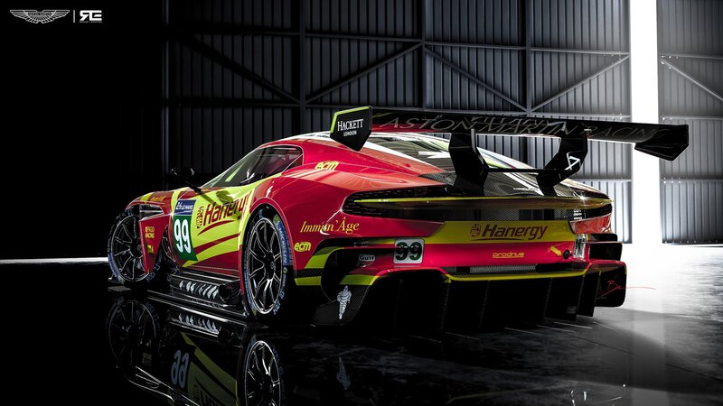 Red Race Car in Garage — Dramatic, 3d Render, Race Car