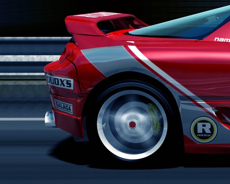 red race car in motion