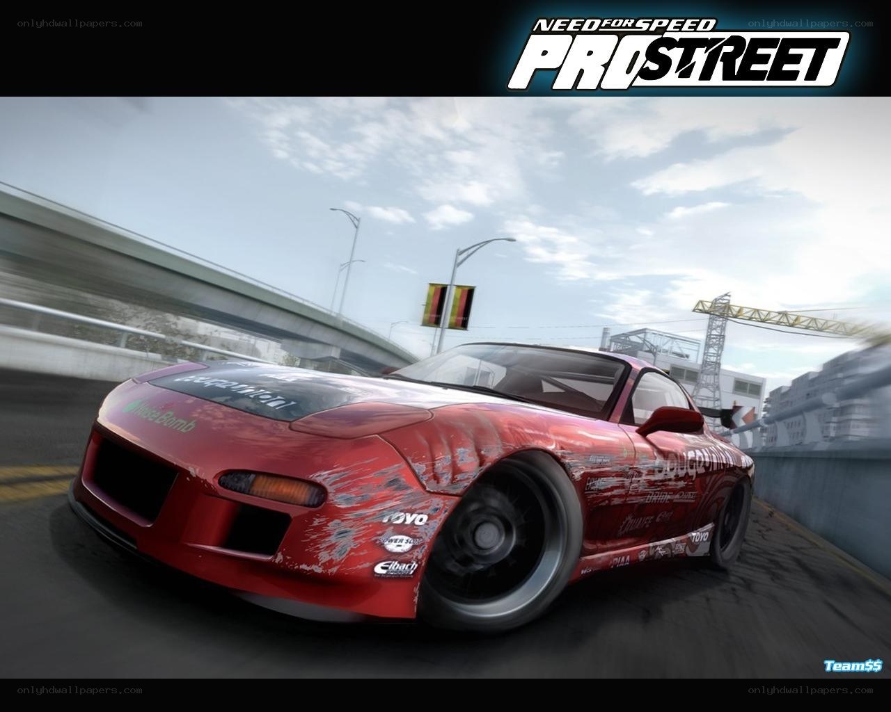red race car in need for speed