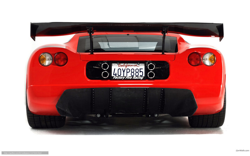 Red Race Car — Neutral, Photograph, License Plate