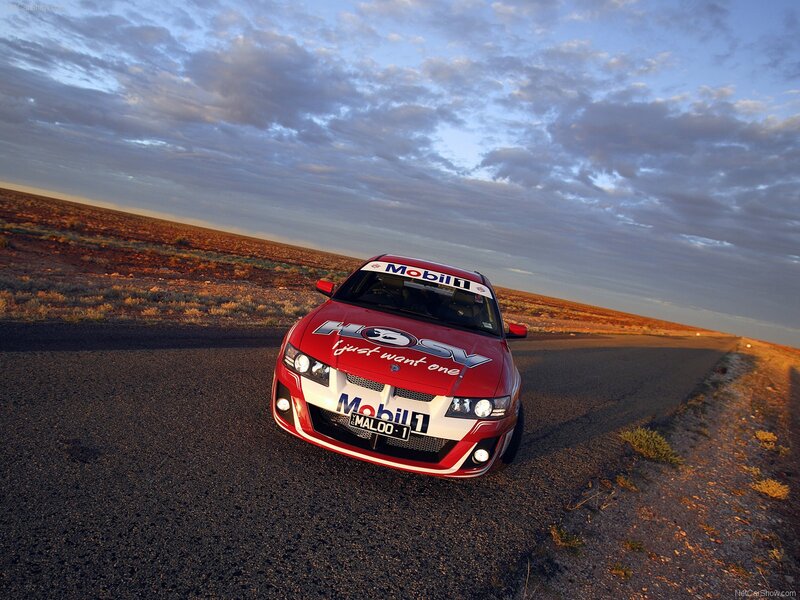Red Race Car on Road — Dramatic, Sunset, Photograph, Desert