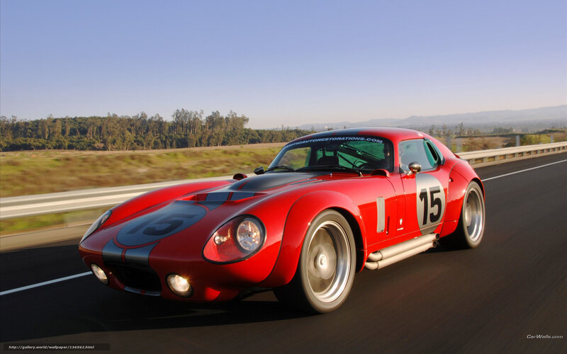 Red Race Car on Road — Dynamic