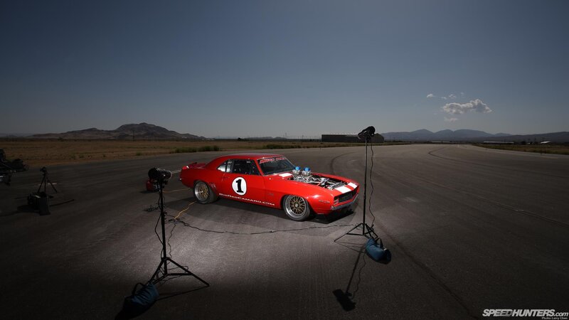 Red Race Car on Tarmac