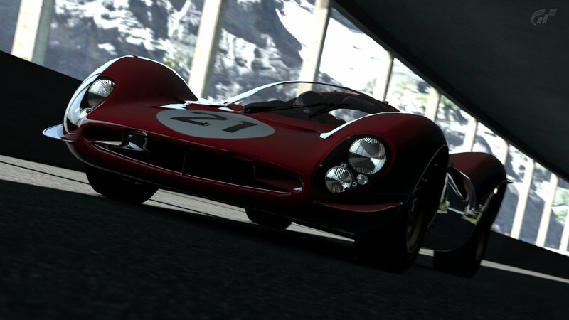 red race car on track