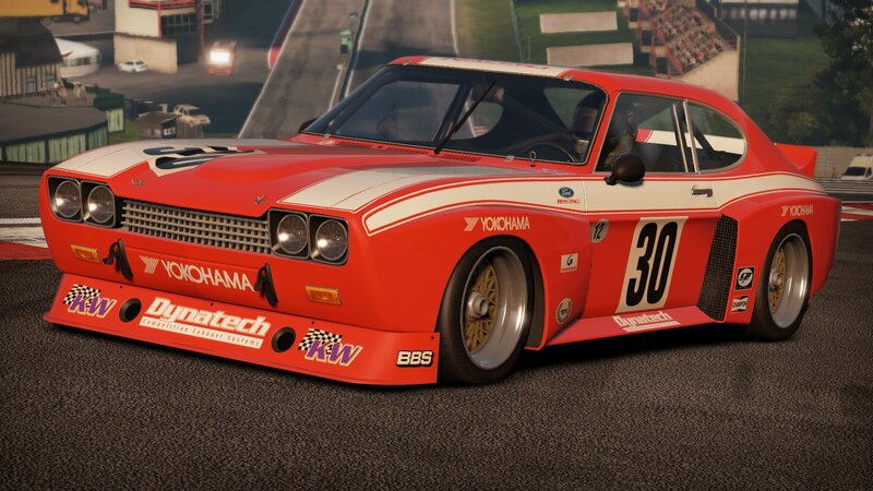 red race car on track