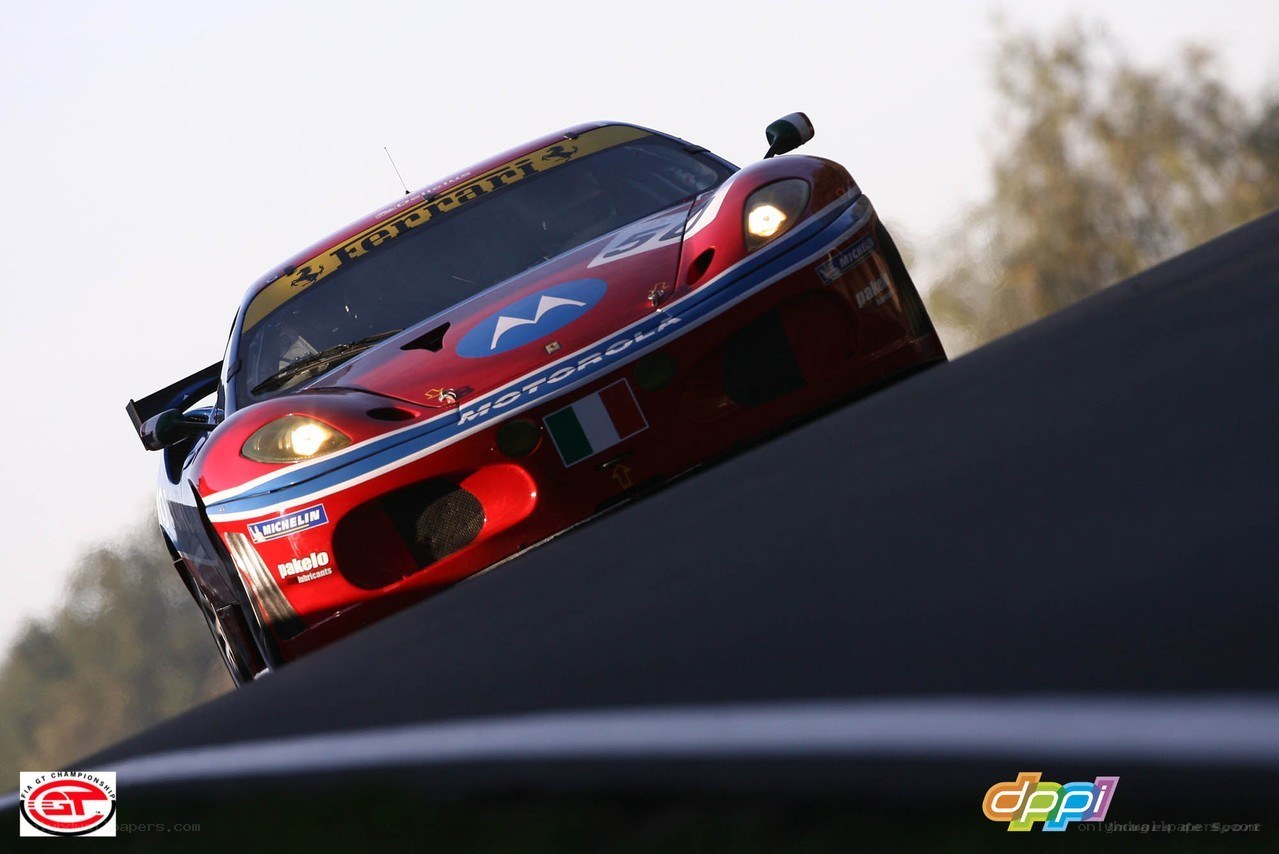 red race car on track