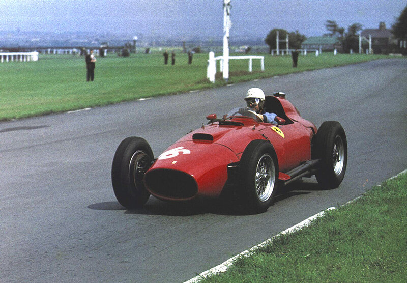 Red Race Car on Track — Active, Afternoon, Photograph, Driver, Race Car