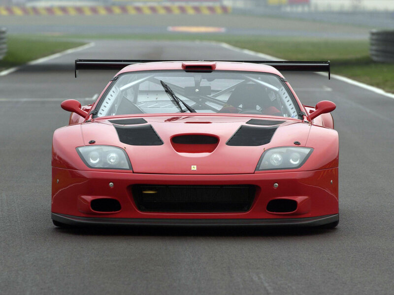 Red Race Car on Track — Dynamic, Photograph, Race Track, Windshield