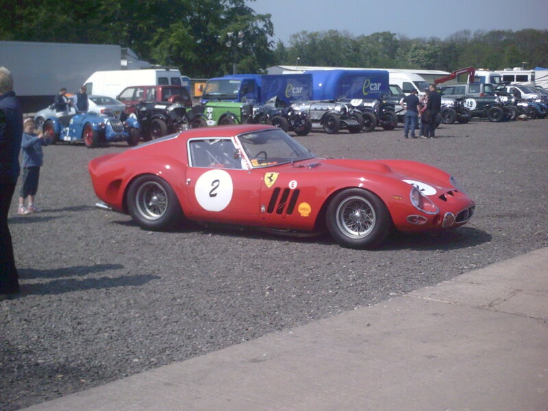 Red Race Car — Outdoor