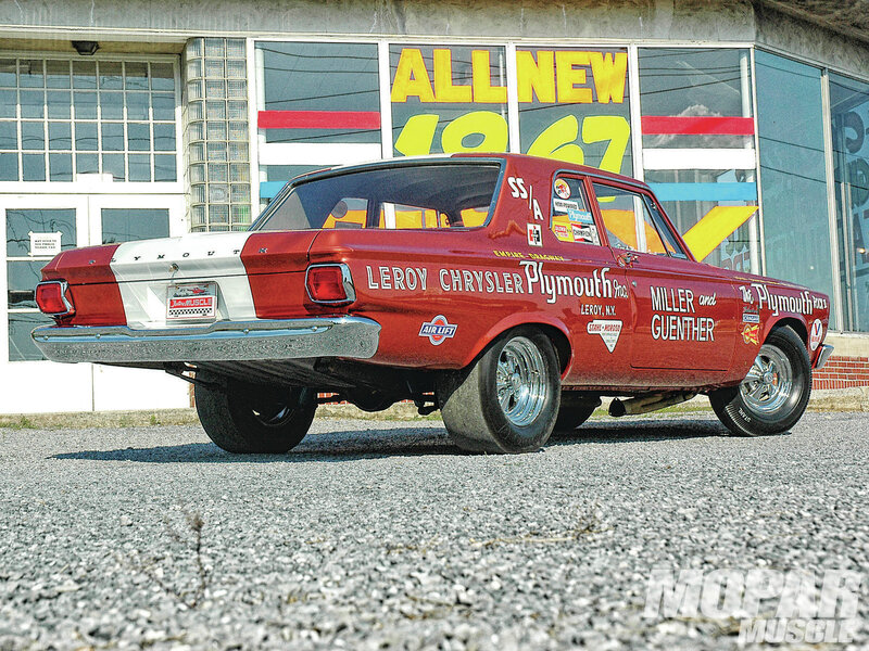 Red Race Car — Retro