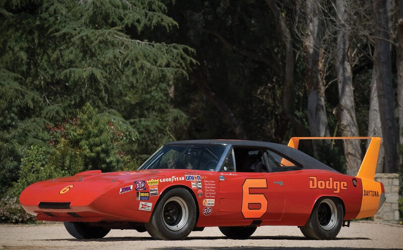 Red Race Car — Serene, Afternoon, Photograph, Trees