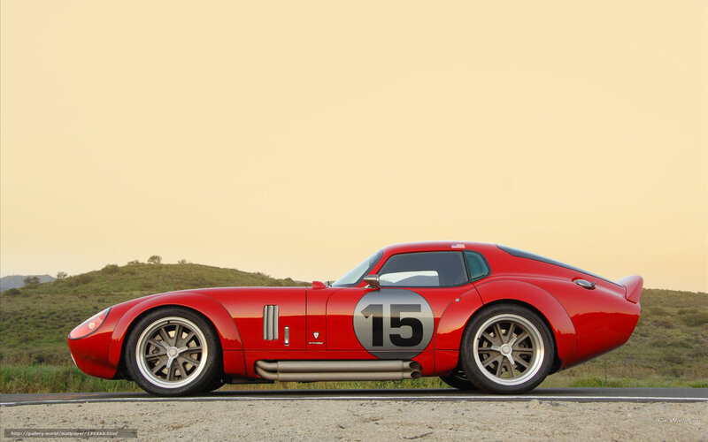 Red Race Car — Serene, Sunset