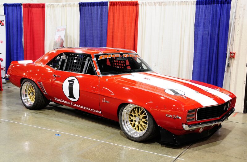 Red Race Car — Showroom