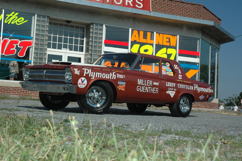 Red Race Car — Vintage