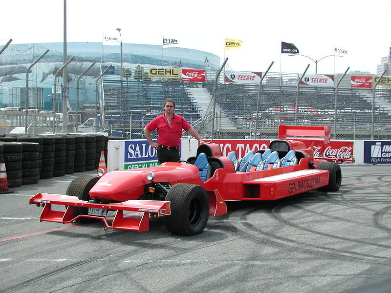 Red Race Car with Driver — Neutral