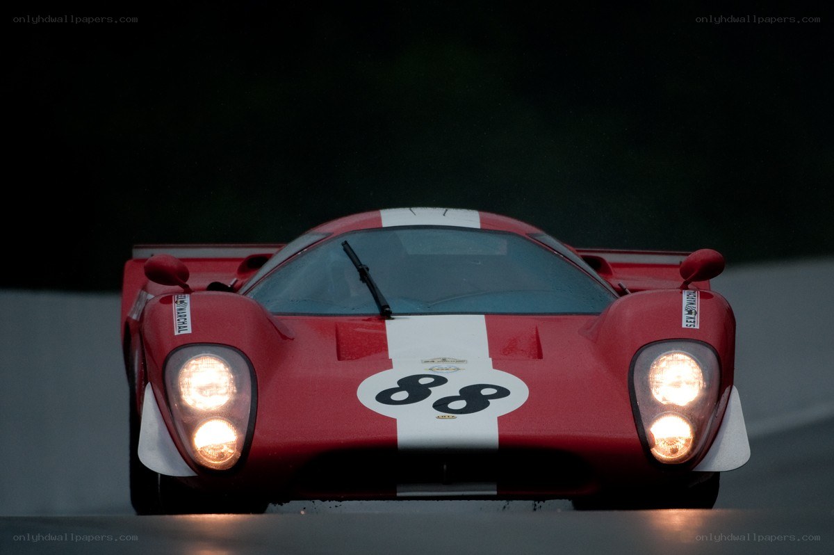 Red race car with number 88