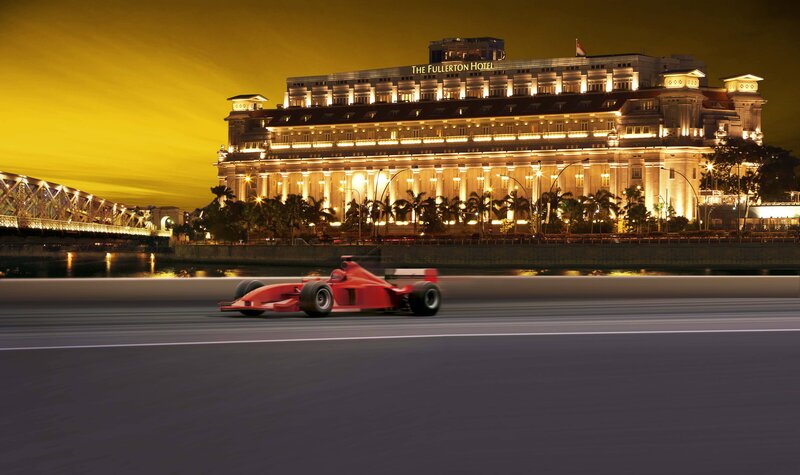 Red Race Car — Yellow