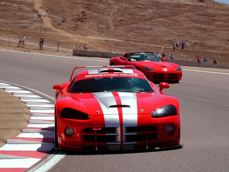 Red Race Cars on Track — Active