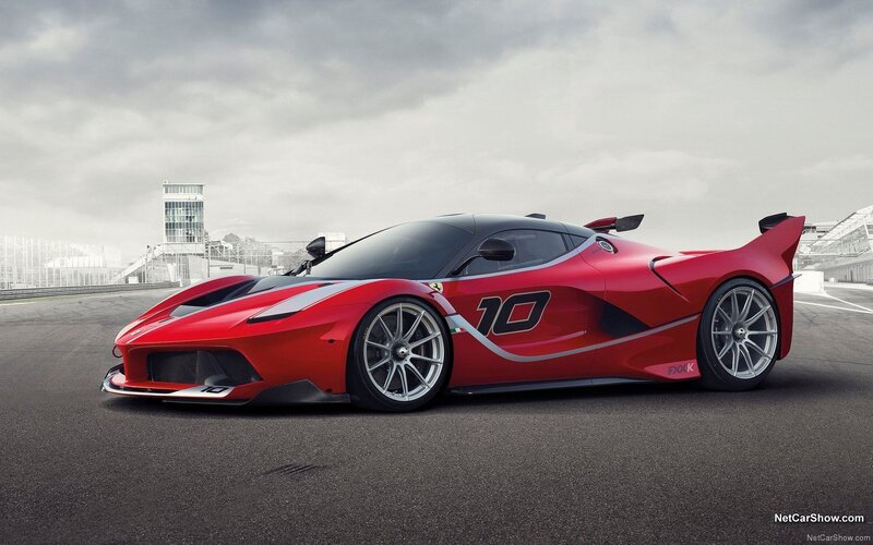 Red Racing Car — Dramatic, Photograph