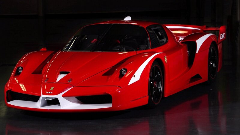 Red Racing Car — Dramatic
