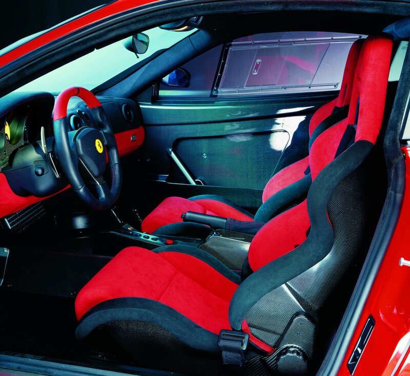 Red Racing Car Interior