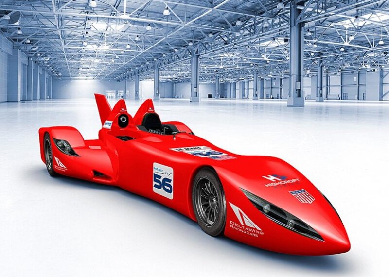 Red Racing Car — Modern