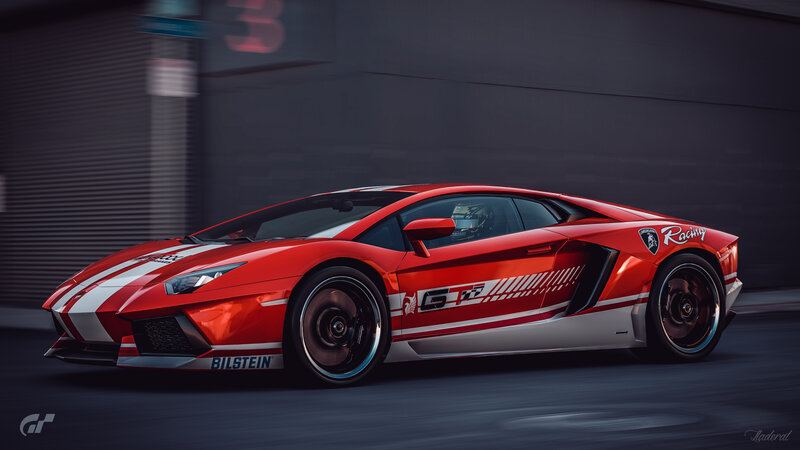 Red Racing Sports Car