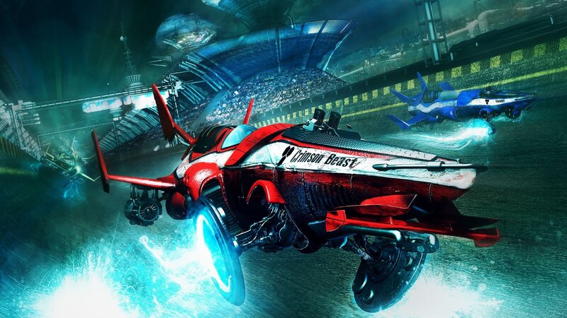 Red Racing Vehicle