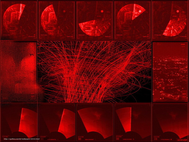 Red radar surveillance grid