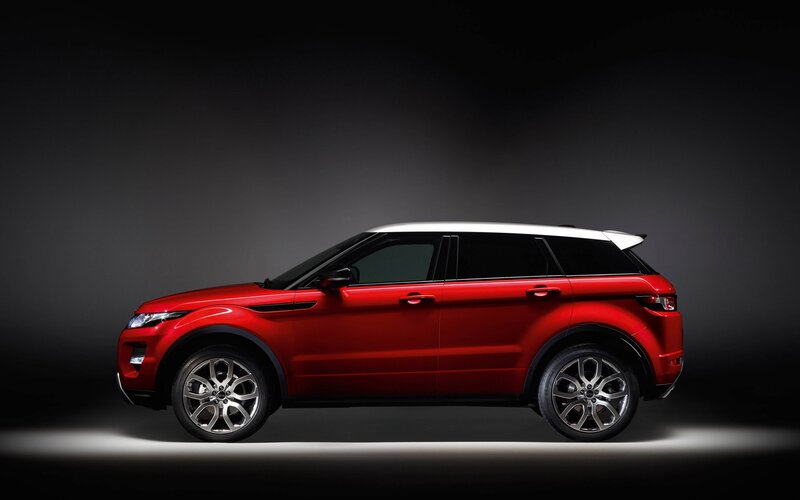 Red Range Rover Evoque — Dramatic, Photograph, Car, Wheels
