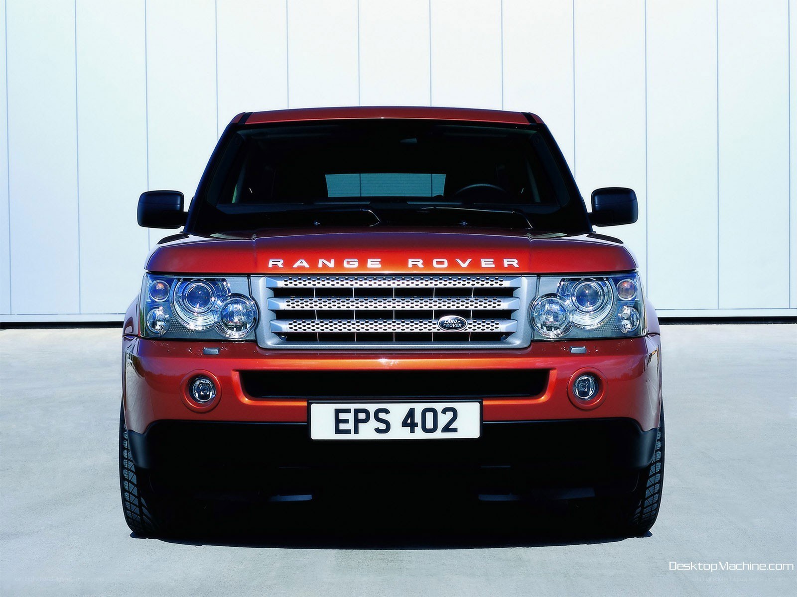 Red Range Rover Sport