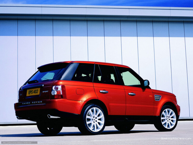 Red Range Rover Sport — Neutral