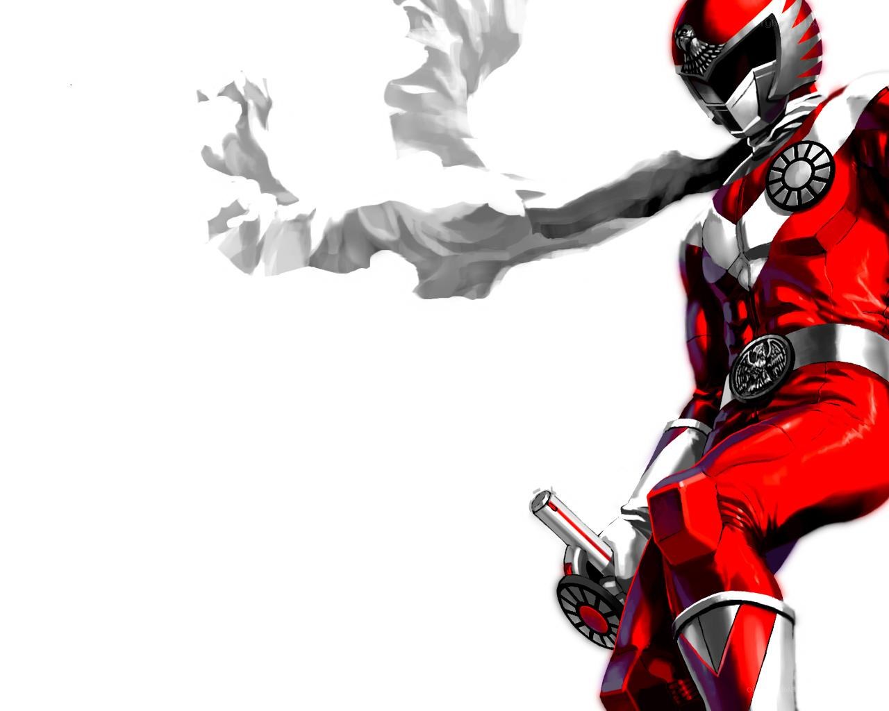 Red Ranger in action